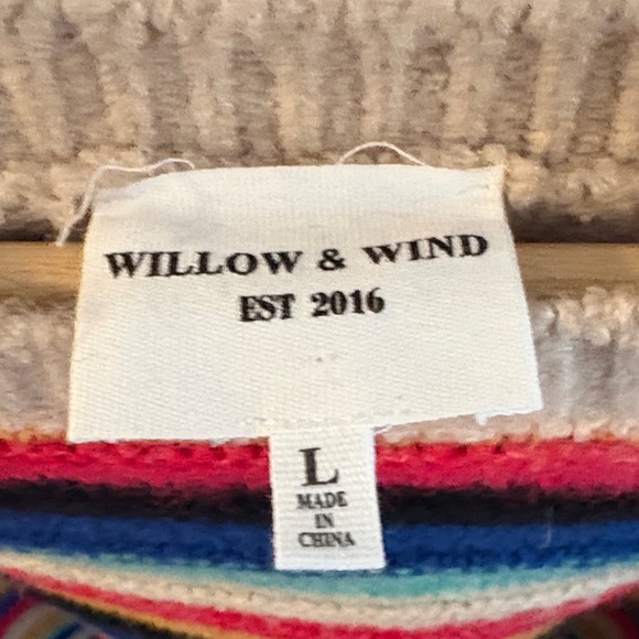 Multicolor Striped Women's Sweater - Picture 2 of 3